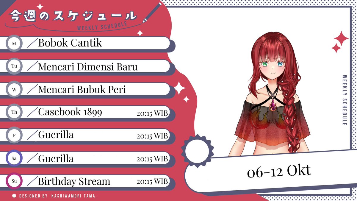 Schedule ^^

𐀔 General: #MisakiYua #美咲ユア
𐀔 Fan: #Faelly
𐀔 Stream: #LiveSaki
𐀔 Fan Art: #YuArt
𐀔 NSFW Fan Art: #MisArt
𐀔 Meme: #YuMem 

ODM VT Discord: discord.gg/KgDN3gryAz 
Magical Residence: discord.gg/ap6zRYgK7q