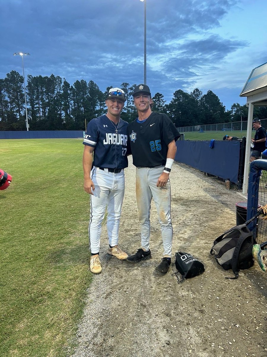 Former dragons squaring off this past weekend.