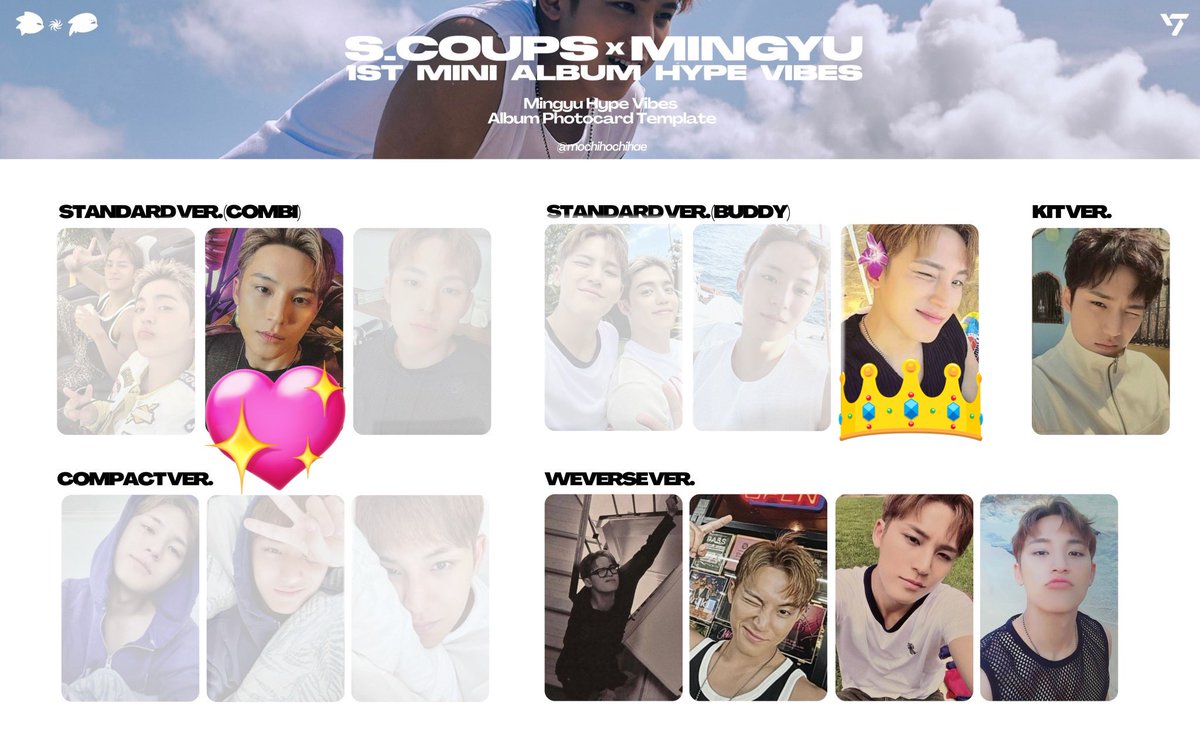 Isrand_togepi__'s tweet photo. SEVENTEEN セブチ C×M HYPEVIBES buddy combi 交換

譲→エスクプス、ミンギュ、ユニット

求→ミンギュ👑>💖　エスクプス

同日発送希望
郵送◎
会場手渡し◎（愛知11/30、大阪3日間）

お気軽にお声掛けください🙇‍♀️

#seventeen交換 #セブチ交換 https://t.co/bbZQO7kdTy