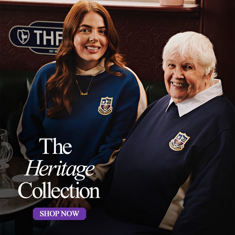 SpursOfficial's tweet photo. Our Club. Our Community.

The Heritage Collection is available now 👇