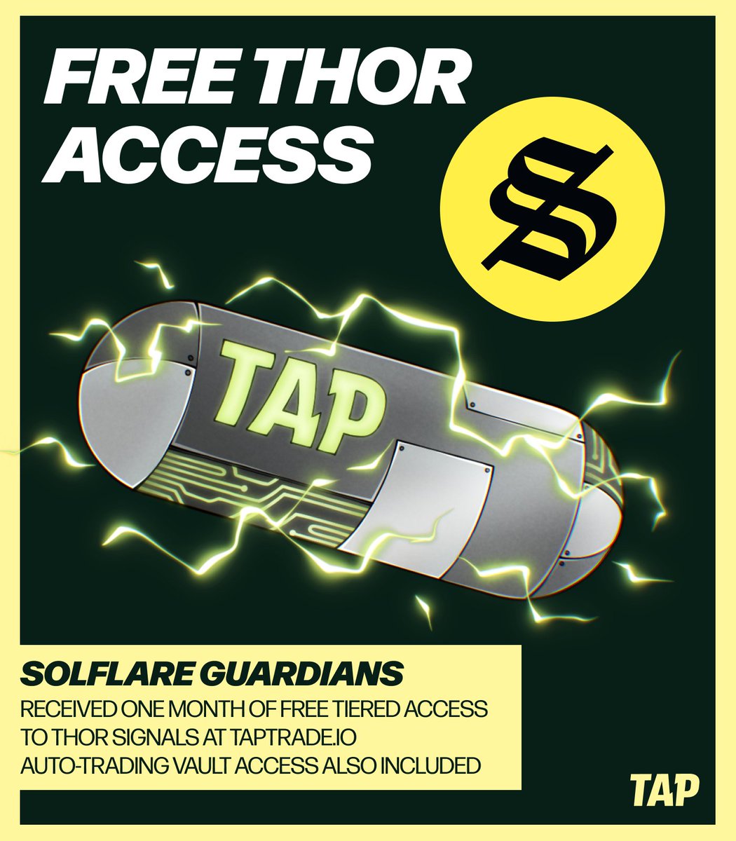 Solflare Guardians에 대한 무료 THOR 접근을 홍보하는 Cyber Frogs 이미지