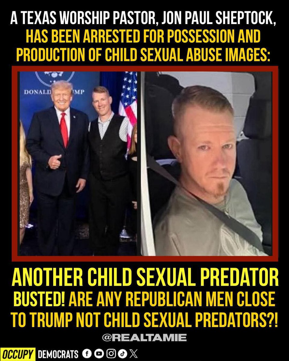 SueSrod8128's tweet photo. @SeanCasten @Real_Chatty_Cat #TrumpIsATraitorAndAConvictedFelon #34Times #trumpgopshutdown #TrumpGopTariffs #EpsteinTrumpCoverUp @MarshaBlackburn https://t.co/4YBg8NSX0C