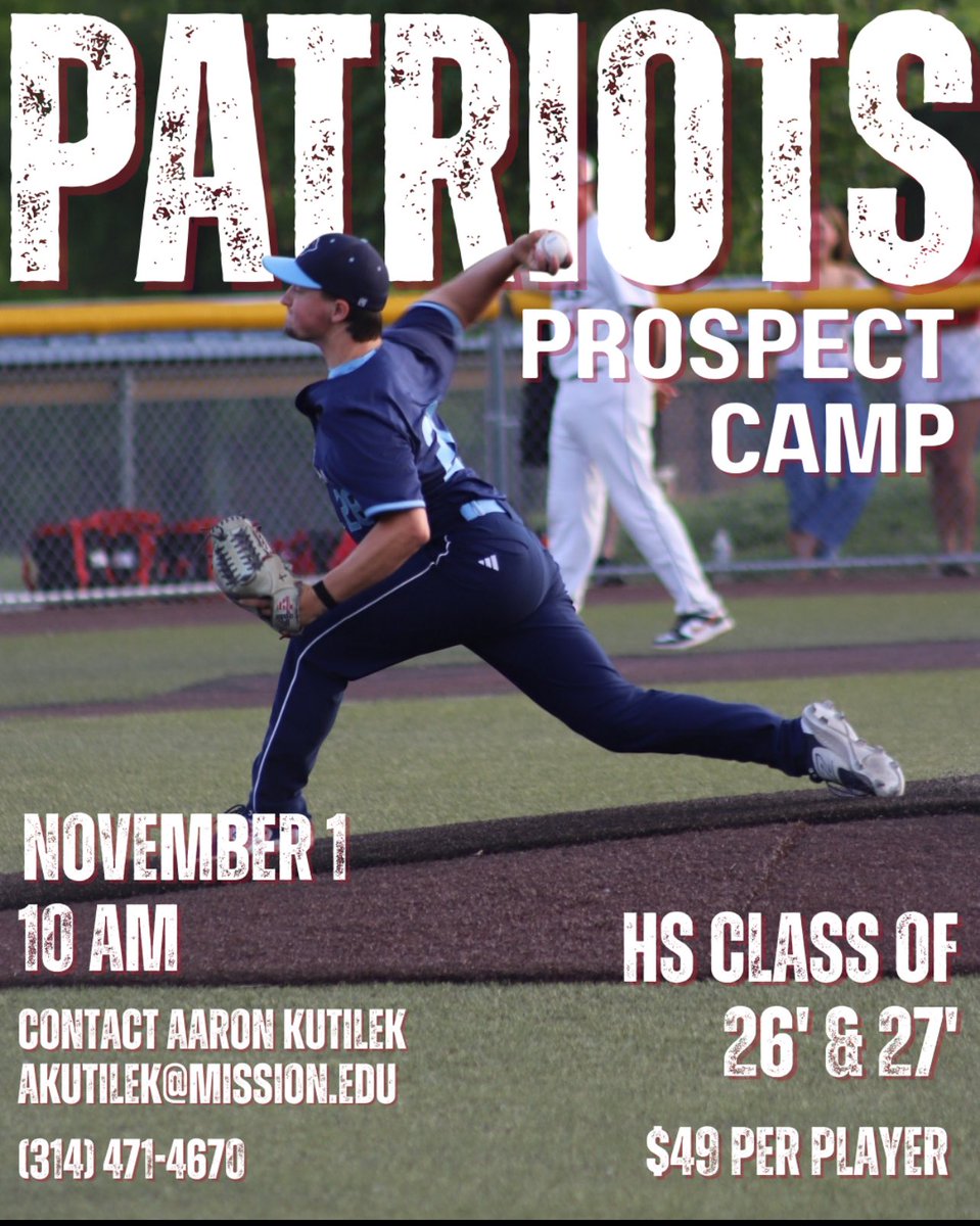 Coach K - Mission University Baseball tweet media