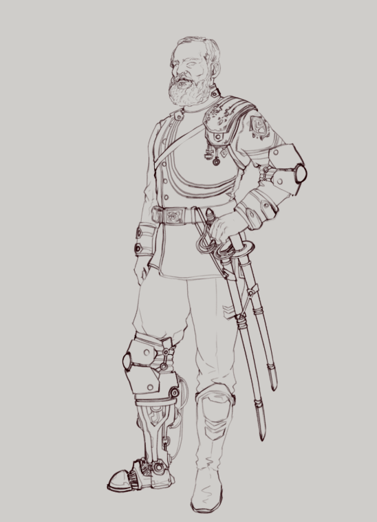 Steampunk General by Esneider Cardona - Artist's page on IAMAG community : itsartm.ag/3IXZsds