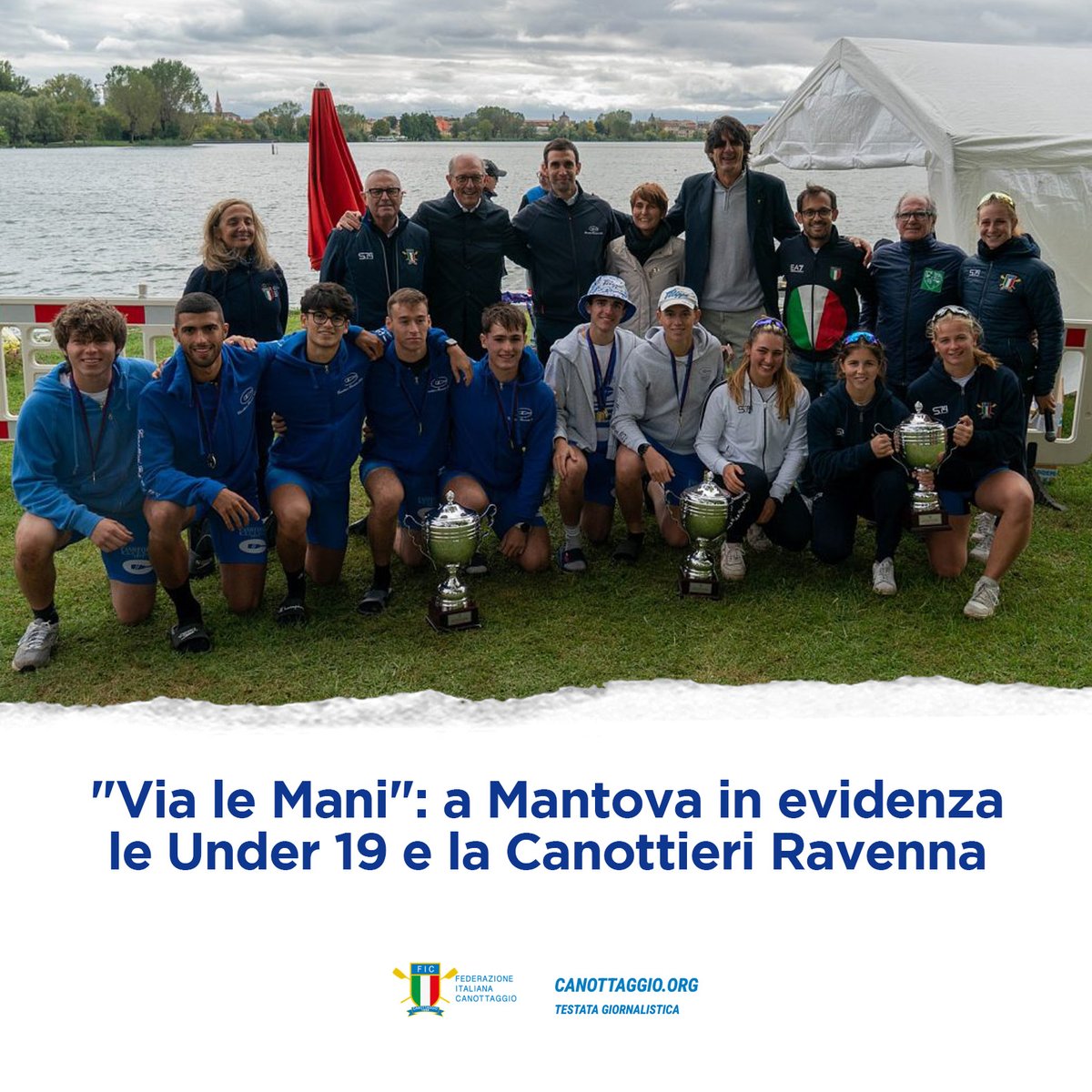 “Via le Mani”: a Mantova in evidenza le Under 19 e la Canottieri Ravenna - <a href="/canottaggio1888/">FederCanottaggio</a>  
⬇️ 
canottaggio.org/responsabilita…

#vialemani #regata #canottaggio #CircoloCanottieriMincio #Mantova #Roma  

<a href="/isabellarauti/">Isabella Rauti</a>  <a href="/TelefonoRosaNaz/">Telefono Rosa</a> <a href="/CanottieriRoma/">Canottieri Roma</a>