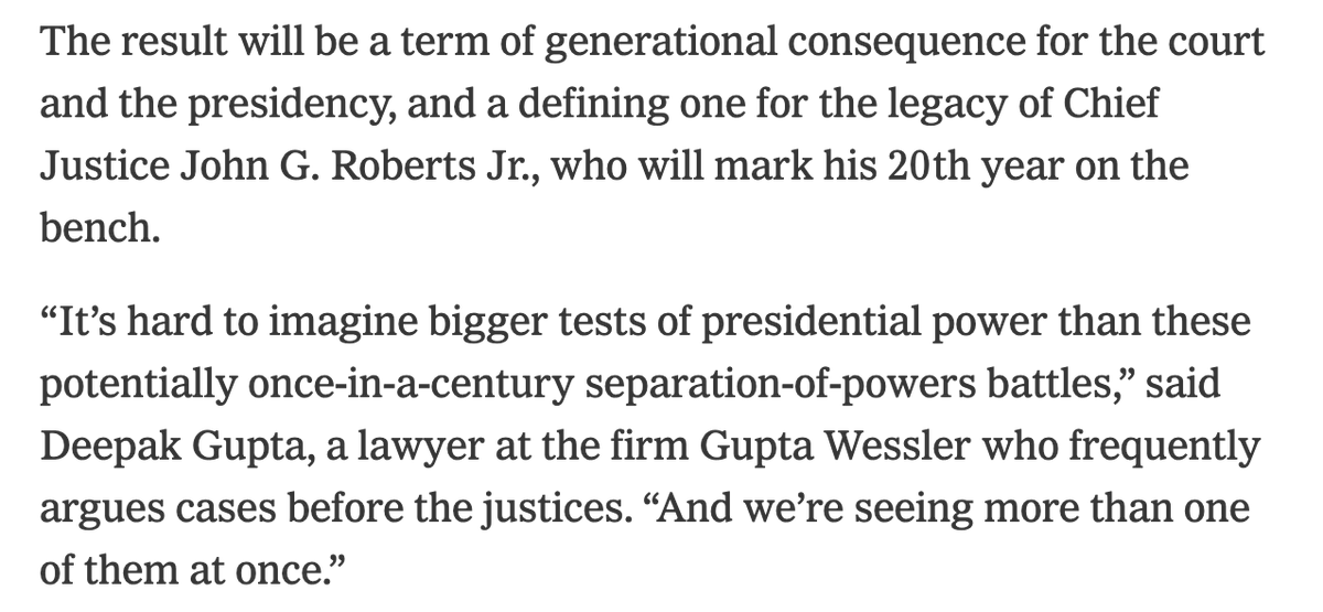 As the Supreme Court's new term begins on this first Monday in October, I'm quoted in a few curtain raisers:

The New York Times: nytimes.com/2025/10/06/us/…

NPR: vpm.org/npr-news/npr-n…

CBS News: cbsnews.com/news/supreme-c…
