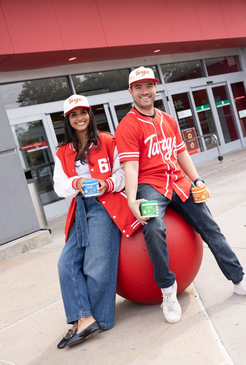 Create just launched nationwide at Target.

Wild step in this journey that, in many ways, started with me poasting on X.

3 years ago, I was embarrassed to be starting a “creatine company.” I’d shy away, hedge, and downplay when asked about it in real life. On X, surrounded by a