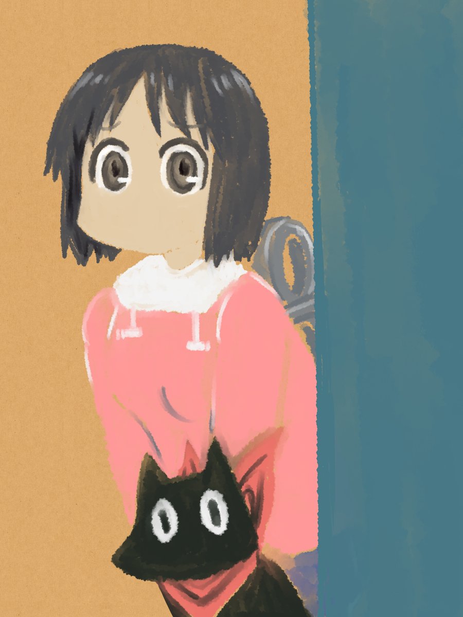 はかせの初登校が心配でこっそりついてくなのと阪本 ＃日常 ＃東雲なの
