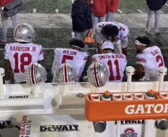 Brian Hartline is a wizard.

Buckeyes are WRU.