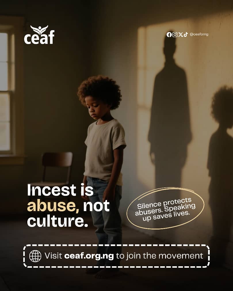 No tradition should ever justify pain. Incest is not culture—it is abuse. Let’s break the silence and protect the vulnerable. 💔🚫#ceaforgng #EndIncest #ProtectChildren #BreakTheSilence-VG