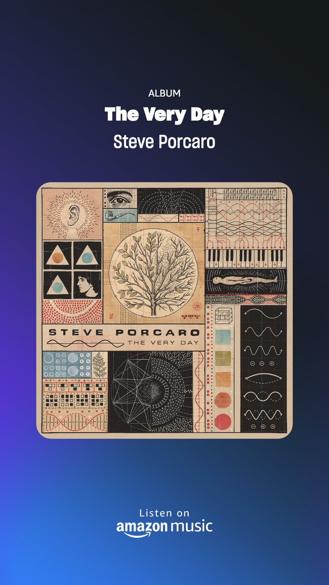 Thanks for all of your support for my new album The Very Day.  Listen on Amazon Music and more here: GreenHill.lnk.to/theveryday 

The album will also be available on CD &amp; vinyl. Stay tuned for updates on the release date. 

#steveporcaro #musicmonday #greenhillmusic #amazonmusic