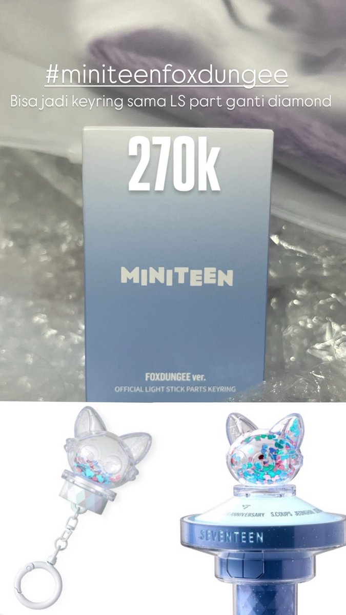 ebongfebong's tweet photo. WTS seventeen miniteen foxdunge kimja new tour
Foxdunge pouch 400k
Kimja mood lamp 550k
Foxdunge keyring 270k https://t.co/49XlIeKcFt