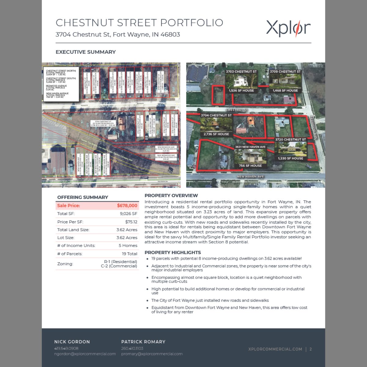 XplorCommercial's tweet photo. 🏡 PRICE REDUCTION – FORT WAYNE INVESTMENT 🏡

Now $678K, this 19-parcel (3.62 acres) portfolio includes 5 income homes, R-1 &amp; C-2 zoning, new roads, &amp; strong rental income potential.

🌐 https://t.co/i0UedNFTb8

#FortWayne #RealEstate #InvestSmart https://t.co/JHRAJE0Kaa