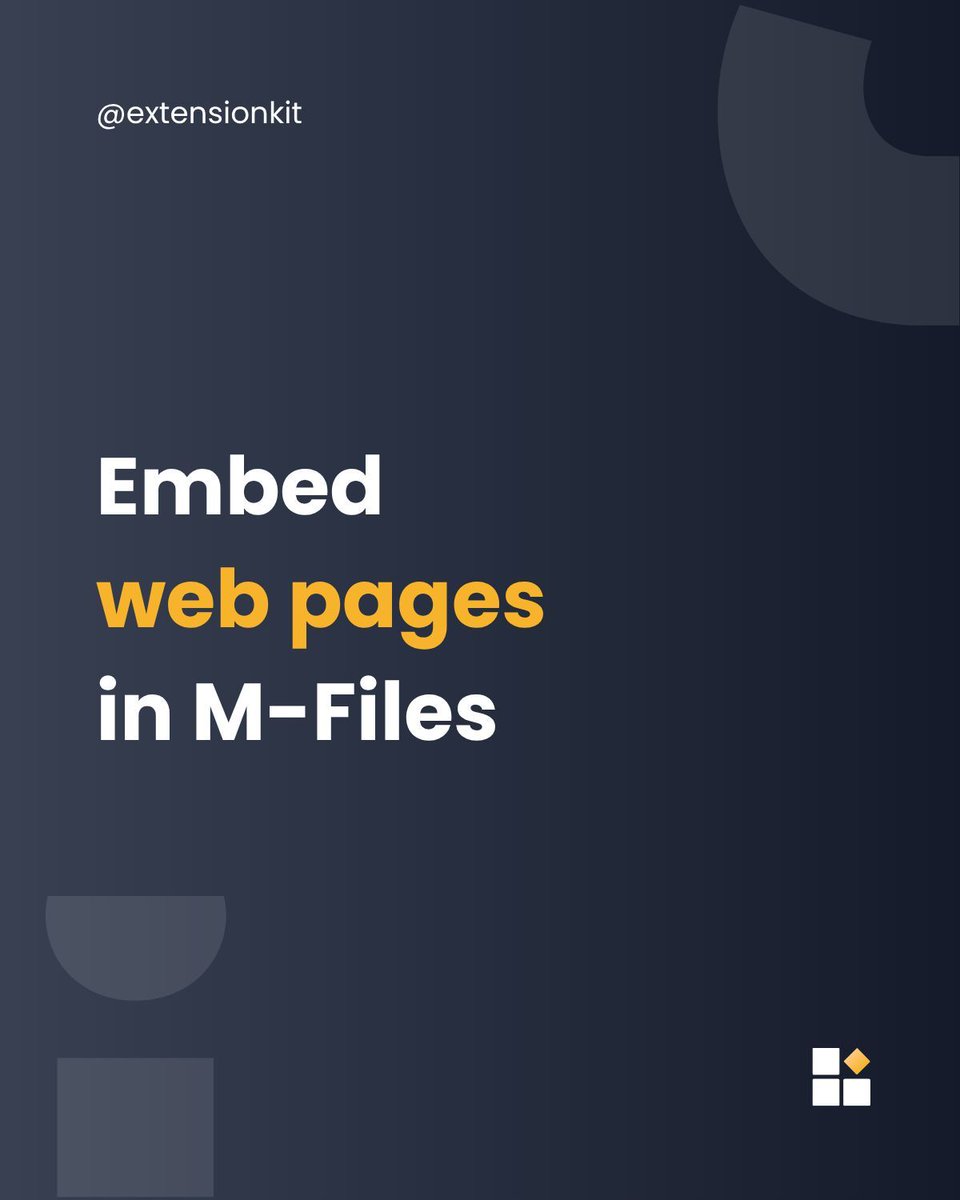 unitflyaddons's tweet image. Embed external dashboards directly in #MFiles โ no more switching between tabs.
How? With #ExtensionKitCoreโs Embedded Dashboards.
๐ Swipe to see it in action.
๐ Learn more: buff.ly/YbTuoGj
โ๐ผ Subscribe for more tips like this: buff.ly/URySGFg