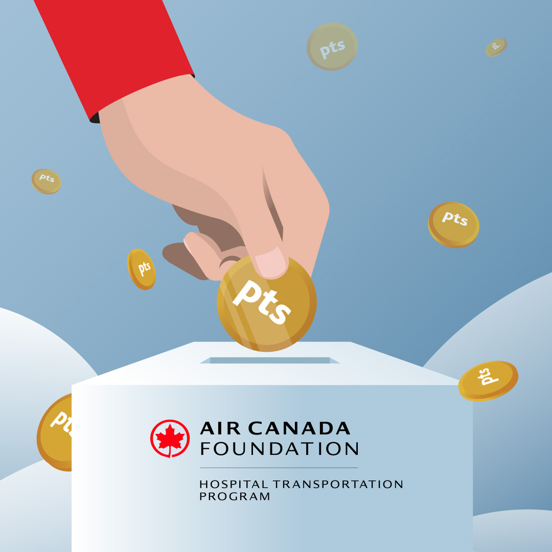Your Aeroplan points can change a child’s life! ✈️ Donate to the Air Canada Foundation (Oct 6–12) to support the Hospital Transportation Program at McMaster Children’s Hospital, helping kids travel for critical care. ❤️ Donate: donatepoints.aircanada.com/charity/5