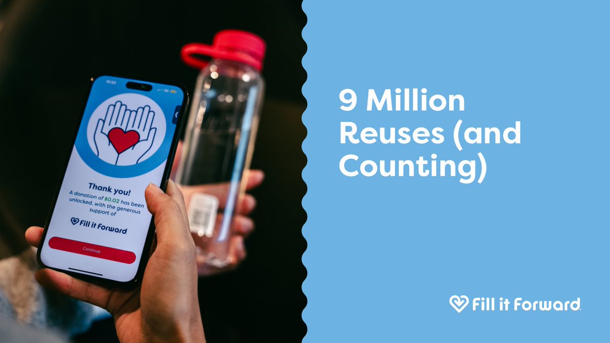 We’ve officially passed 9,000,000 reuses globally! Every reuse represents less waste, more impact, and a stronger community of people committed to rethinking single-use. Thank you for being part of this milestone! You’re helping to create real change, one reuse at a time.