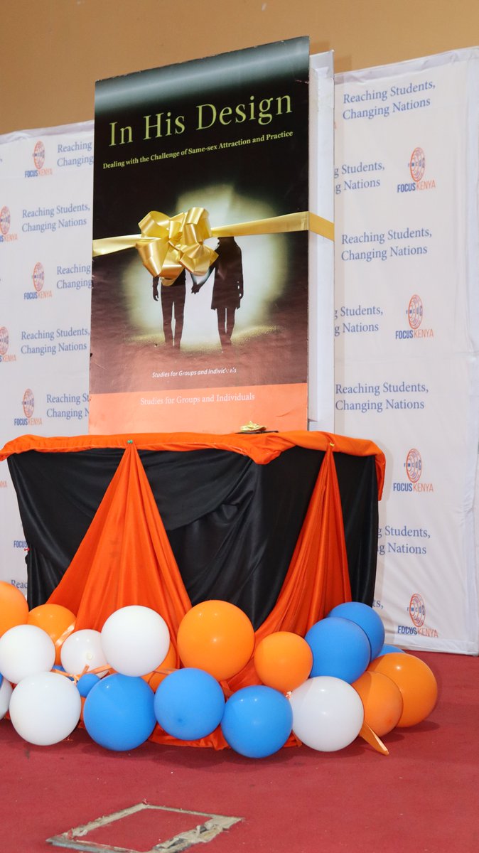 KenyaCPF's tweet photo. On Saturday, KCPF joined FOCUS Kenya on the launch of a bible study guide "In his Design". The bible study guide is a Christian response to the LGBTQ ideology.
#family #lindafamilia #familyvalues https://t.co/GA57MrIQGt