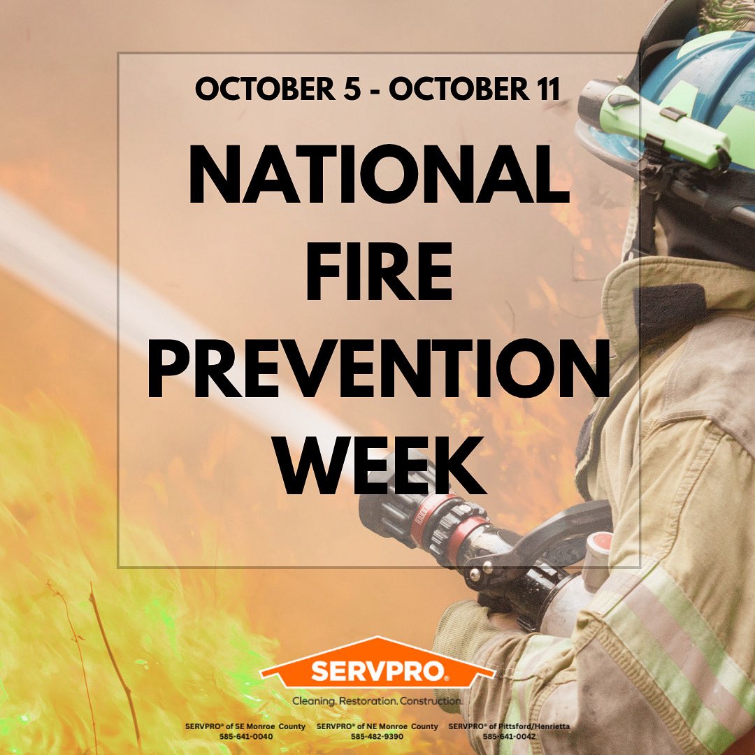 Happy National Fire Prevention Week! 🚒🔥💚