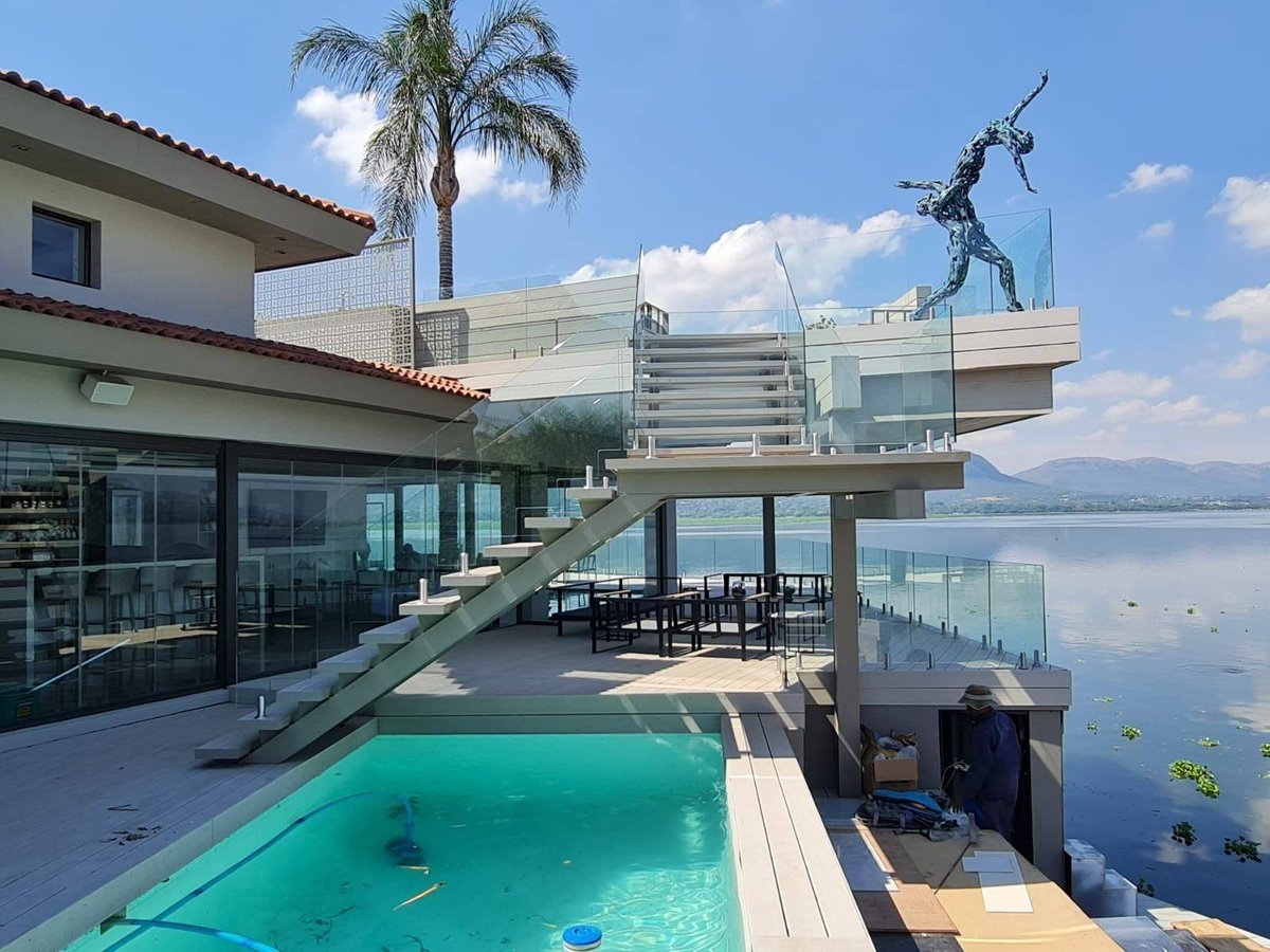 DesignAPretoria's tweet image. We Design, Manufacture and Install - Steel, Stainless Steel &amp;amp; Glass Balustrades, Driveway Gates, Fences, Security Doors, Burglar Bars, Decks and much more...