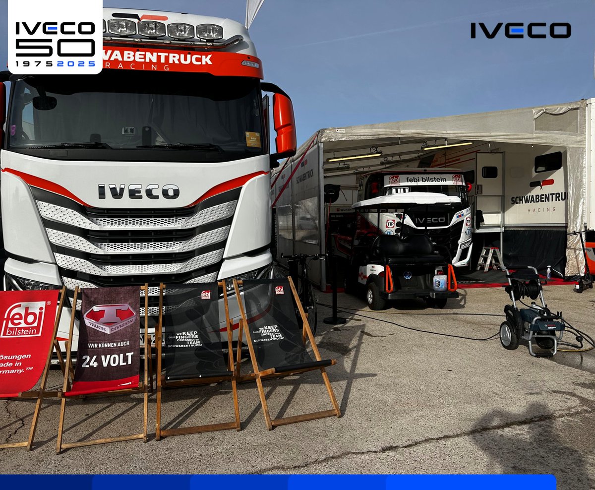 IvecoES's tweet image. Formamos el futuro del transporte con conocimiento, tecnología y pasión 💪 En el #ERTC del Jarama, nuestros jóvenes mecánicos aprenden de los expertos de @schwabentruck de IVECO sobre el terreno 🚛 👉 donde cada ajuste, y cada lección construyen la movilidad del mañana.
#IVECO
