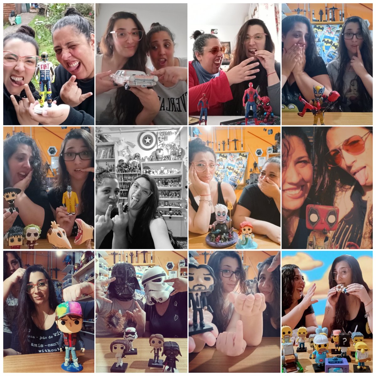 Memorias de muchos pedidos y momentos de felicidad en esta locura que se nos ocurrió hace muchos años atrás. 
Más Nerdas que nunca ❤️