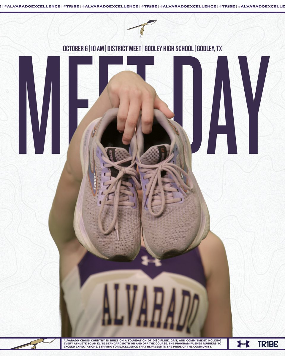 🏹🏃🏽‍♂️ MEET DAY 🏃🏽‍♀️🏹

📅 October 6
🕖 10 AM
🔰 District 12-4A Meet
📍 Godley High School | Godley, TX

Our XC Teams will compete for a District Championship today! Go Indians!

#AlvaradoExcellence #TR1BE