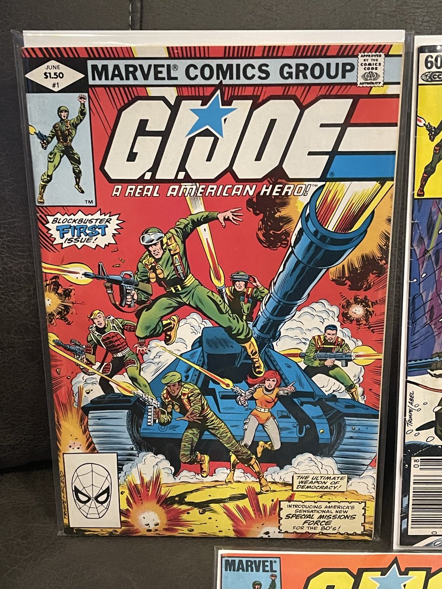 DBsComicsGalore's tweet photo. Hey #ComicBook fans! Check out #G.I.Joe Real American Hero 1, 2, 3, 4 6-14, 18-27 &amp; 2 sealed #Marvel #Comics bags https://t.co/kabv8wo4t2 #eBay via @eBay #GIJOE #ARealAmericanHero https://t.co/AqaLdgbkSo