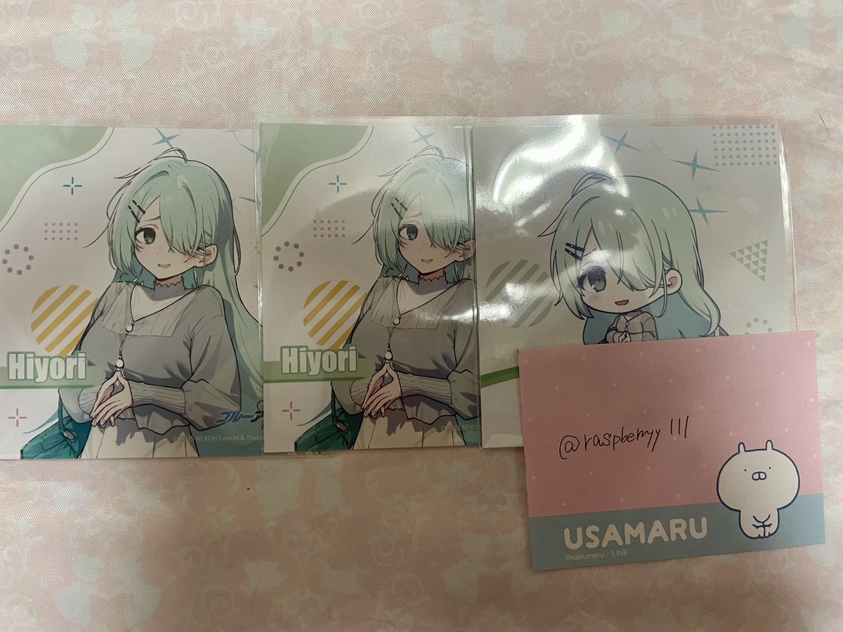 交換　ブルアカ　ブルーアーカイブ　アリウスス　クワッド  ダイバーシティ

譲:写真のお品物
求:アツコ＞ミサキ(身内分)

固ツイの確認だけお願いいたします。
郵送希望です。
検索からでもお気軽にお声がけください！
他のランダムも同時に募集しております。