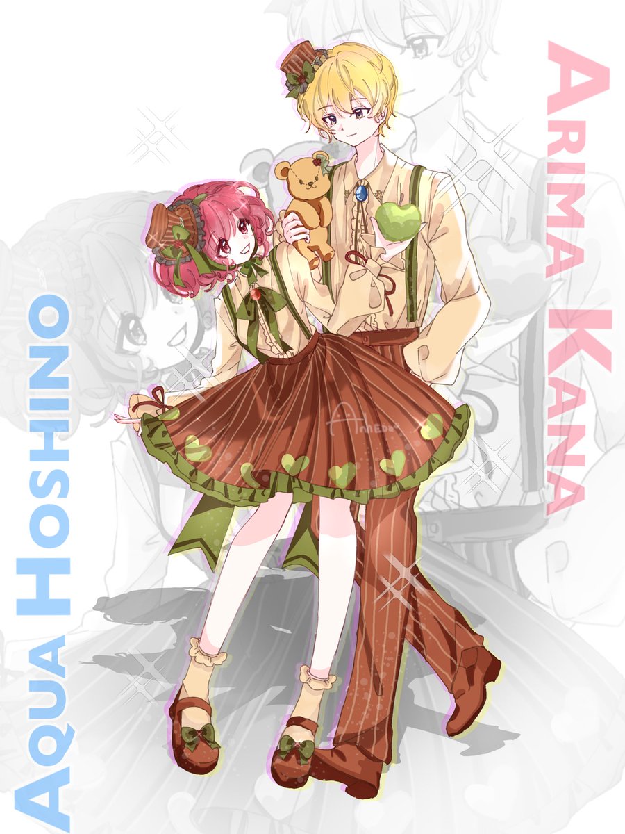 💙🤍

#OshiNoKo #Aquakana 
#アクかな  #推しの子