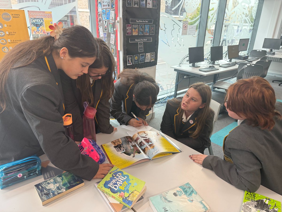 HawiLibrary's tweet image. Year 7 enjoyed an exciting library lesson with a Black History Month treasure hunt! We hope that the search for books, historical figures and characters created by prominent black authors will deepen their understanding of Black British culture and history. #BlackHistoryMonth