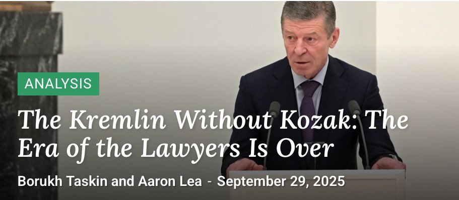 Aaron Lea (@ds21111975) on Twitter photo 🤔The Kremlin Without Kozak: The Era of Lawyers Is Over⁉️
‼️Our article is out in English and French (<a href="/DeskRussie_en/">russian desk</a> ).
🔴It traces the resignation of the architect of the Kremlin’s legal façade of Rashism and shows how his Moldova/Ukraine schemes — from asymmetrical 🤔The Kremlin Without Kozak: The Era of Lawyers Is Over⁉️
‼️Our article is out in English and French (<a href="/DeskRussie_en/">russian desk</a> ).
🔴It traces the resignation of the architect of the Kremlin’s legal façade of Rashism and shows how his Moldova/Ukraine schemes — from asymmetrical