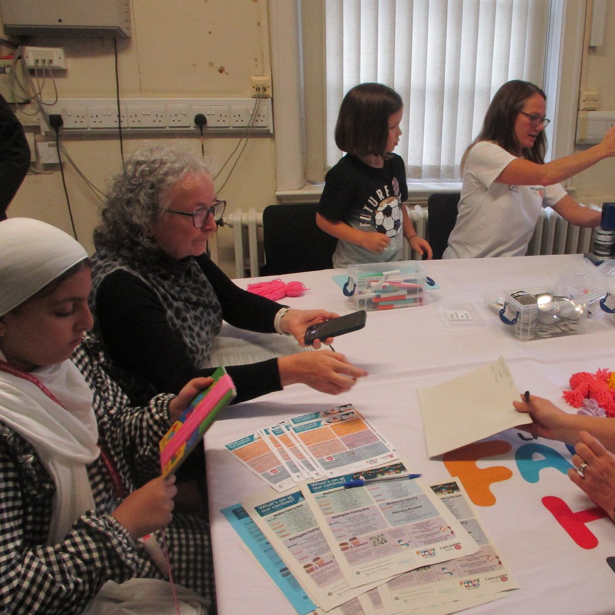 LancsLibraries's tweet image. Rain didn’t dampen the fun at #RawtenstallLibrary’s Fun Palace! Our community came together to play, laugh and learn — proving once again that libraries are for everyone. Thank you to all who joined in and made it special!