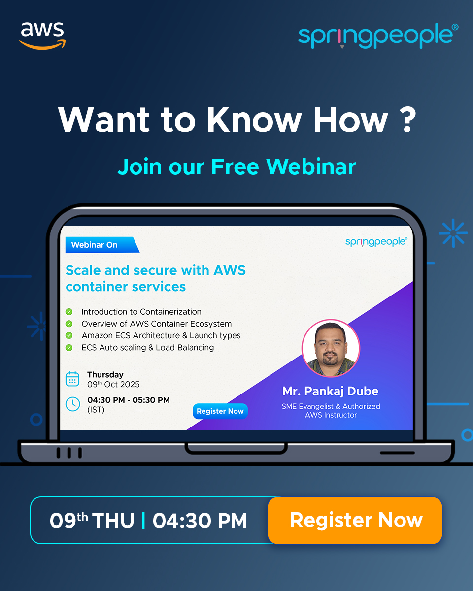 SpringPeople_SP's tweet image. Is your app ready for unexpected traffic surges? Learn how AWS ECS and EKS handle scaling and security seamlessly.
Register Now: springpeople.com/scale-and-secu…
Join our webinar on Oct 9th!
#AWS #CloudComputing #Containers #ECS #EKS #CloudSecurity #AutoScaling #DevOps #Kubernetes