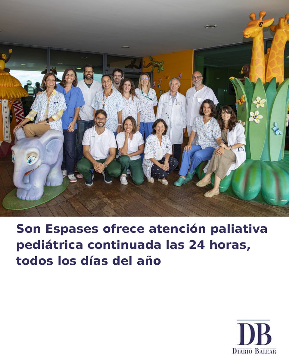 Son Espases ofrece atención paliativa pediátrica continuada las 24 horas, todos los días del año