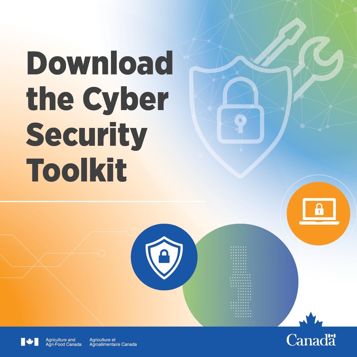 AAFC_Canada's tweet image. What do these have in common?

🚜Tractor automated machinery
📱Phone wireless sensors
🐄Digital livestock records
☁️Cloud-based financials

The answer is cyber security risk!

Get cyber smart: ow.ly/ceJr50X726V
#CyberMonth2025
