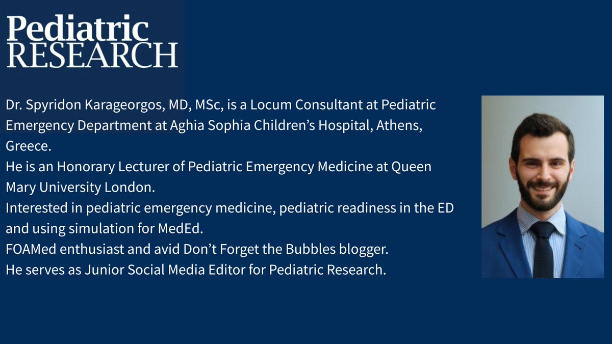Pediatric Research tweet media
