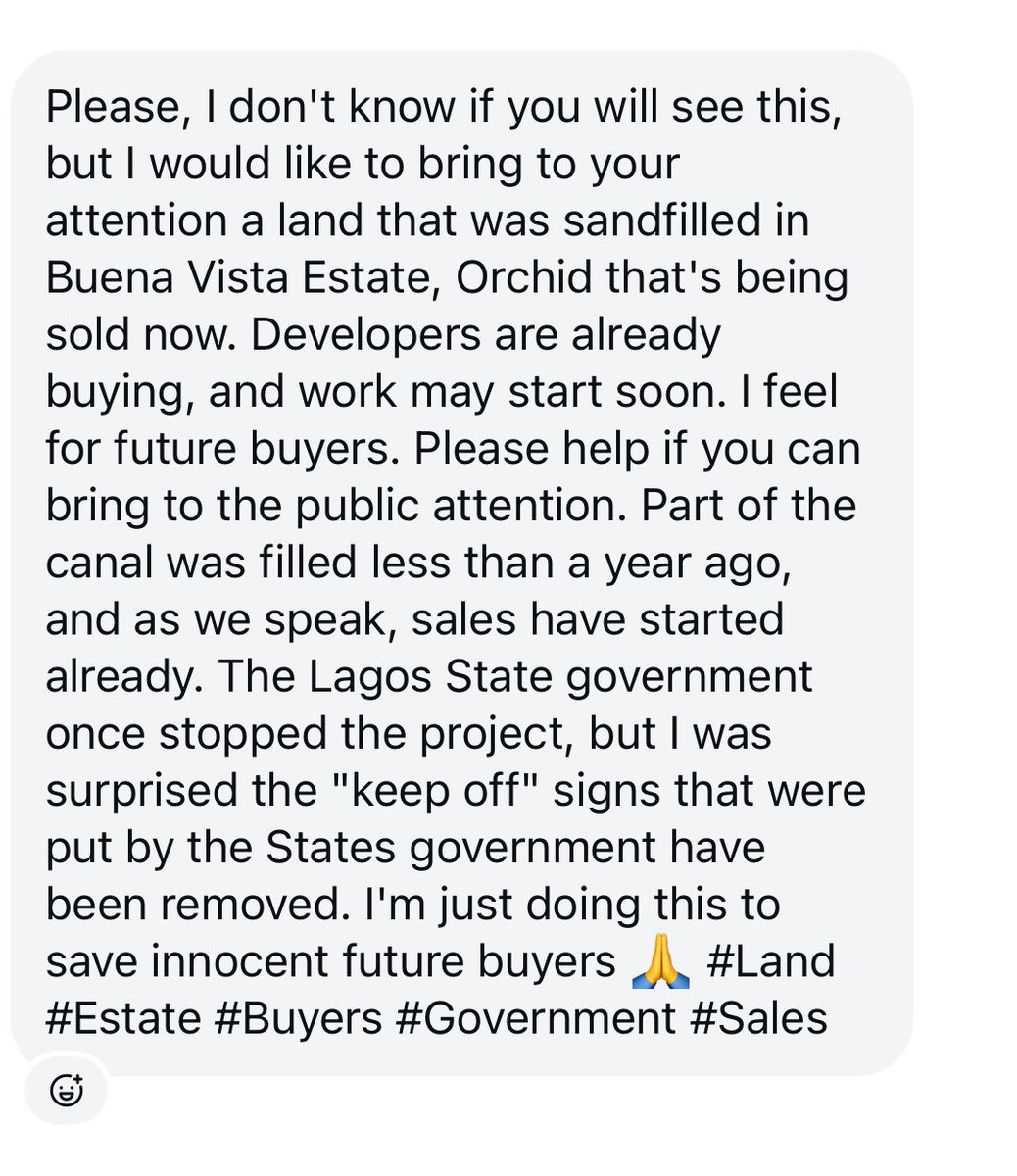 Good afternoon sir.
<a href="/tokunbo_wahab/">Tokunbo Wahab</a> kindly have your team look into this. 🙏🏾

I intentionally didn’t address the people that break these rules despite all the warnings in the last video, so I don’t seem insensitive to the people that lost their homes.