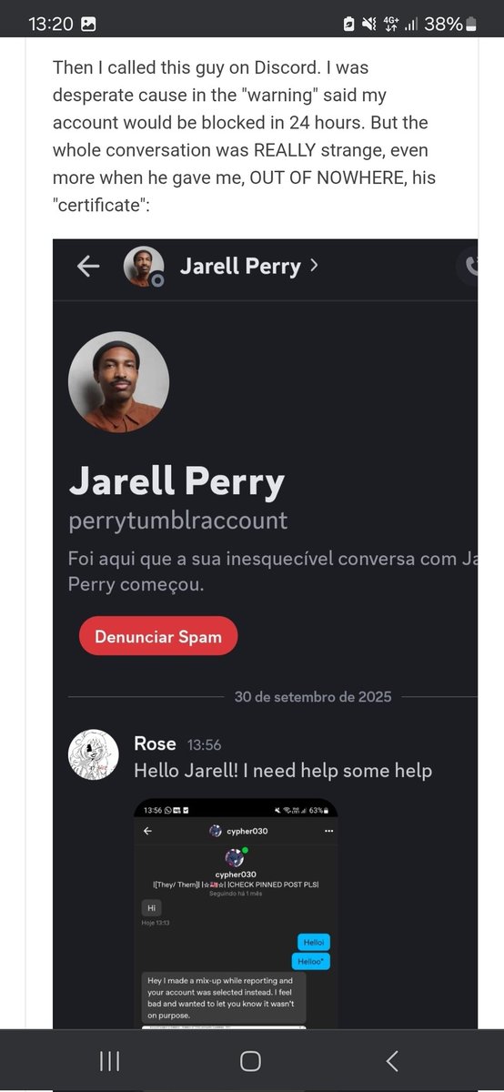 Kannra211's tweet photo. @TumblrStaff Hello. My Tumblr account kannra21 has been hacked by discord user Jarell Perry (jarellperry). I don't have access to my acc. Please bring me my Tumblr back. My artworks are stored there. Best regards #tumblr #scamming #tumblrhelp
#tumblrreport #tumblrsupport https://t.co/ziVzt3hhuh
