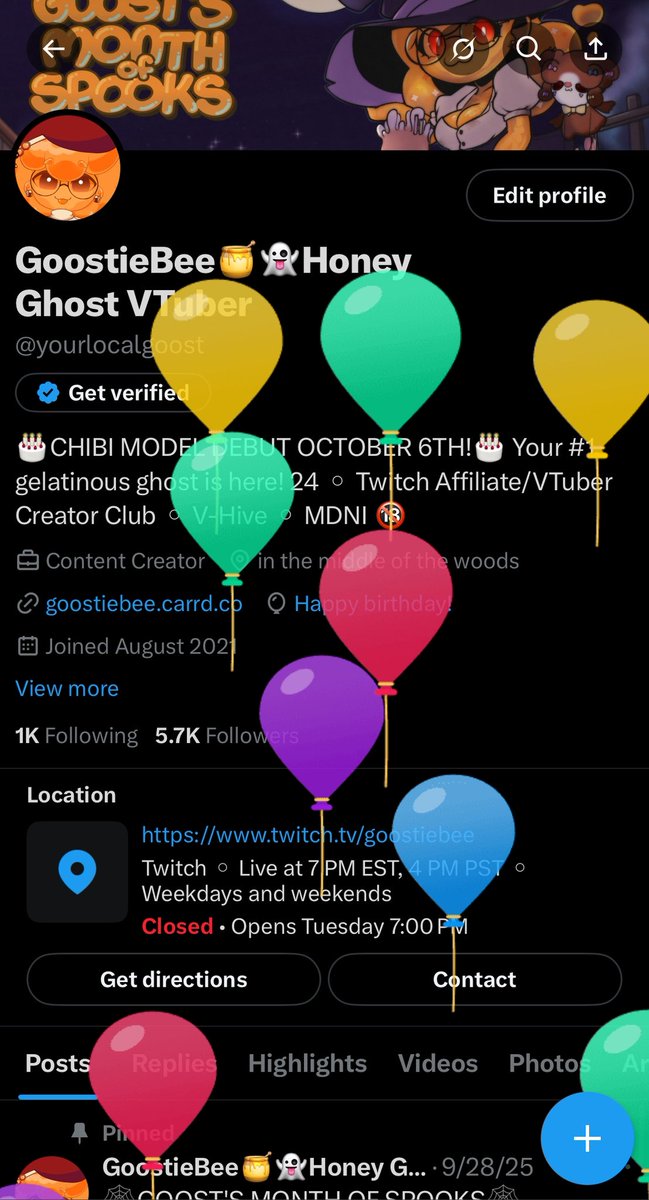 GoostieBee🍯👻Honey Ghost VTuber tweet media