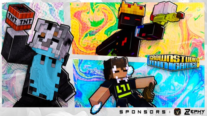 👑 CROWN MINI GAMES VOL.2: LA REDENCIÓN

📅Este 10 de Octubre
💰Premio: $50 USD
📝Inscripción: forms.gle/FBEMYSkCw6iPz3…
💙Discord: discord.gg/crownstudios
💼Sponsors: <a href="/Tlprenzoo/">Tlprenzo</a> <a href="/ZephyHosting/">ZephyHosting</a>