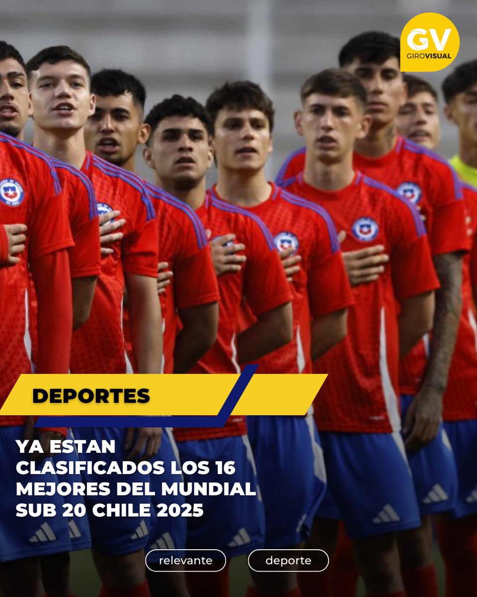 La roja terminó en el segundo lugar del Grupo A igualado en puntos con Egipto y Nueva Zelanda, todos con 3 unidades.

#deportes #noticia #noticias #chile