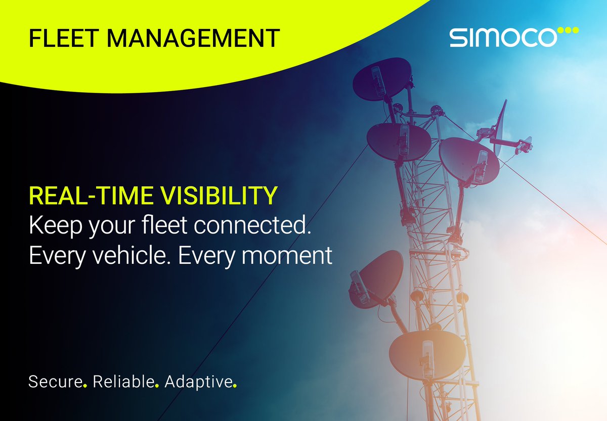 SimocoWS's tweet image. Fleet Management 🚚📡
Keep your fleet connected, efficient and visible. Simoco’s Fleet Management solutions deliver real-time tracking and communication across every vehicle, everywhere.
👉 simoco.com/solutions/flee…