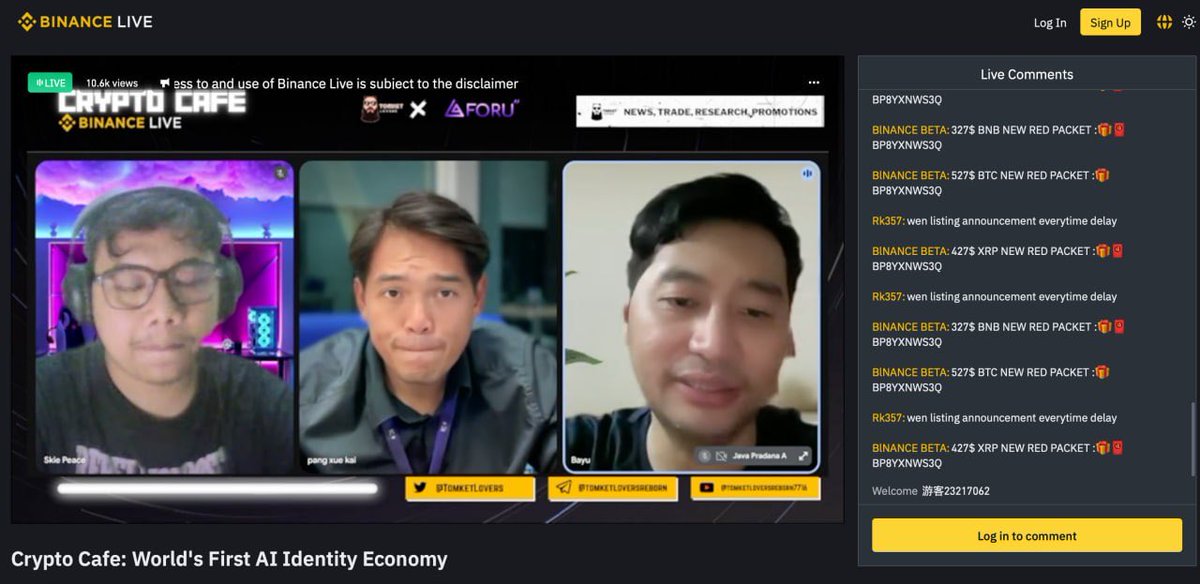 Zroom zroom let’s go BNB <a href="/4UAICrypto/">ForU AI | ฅ^◡ ⩊ ◡^ฅ</a>