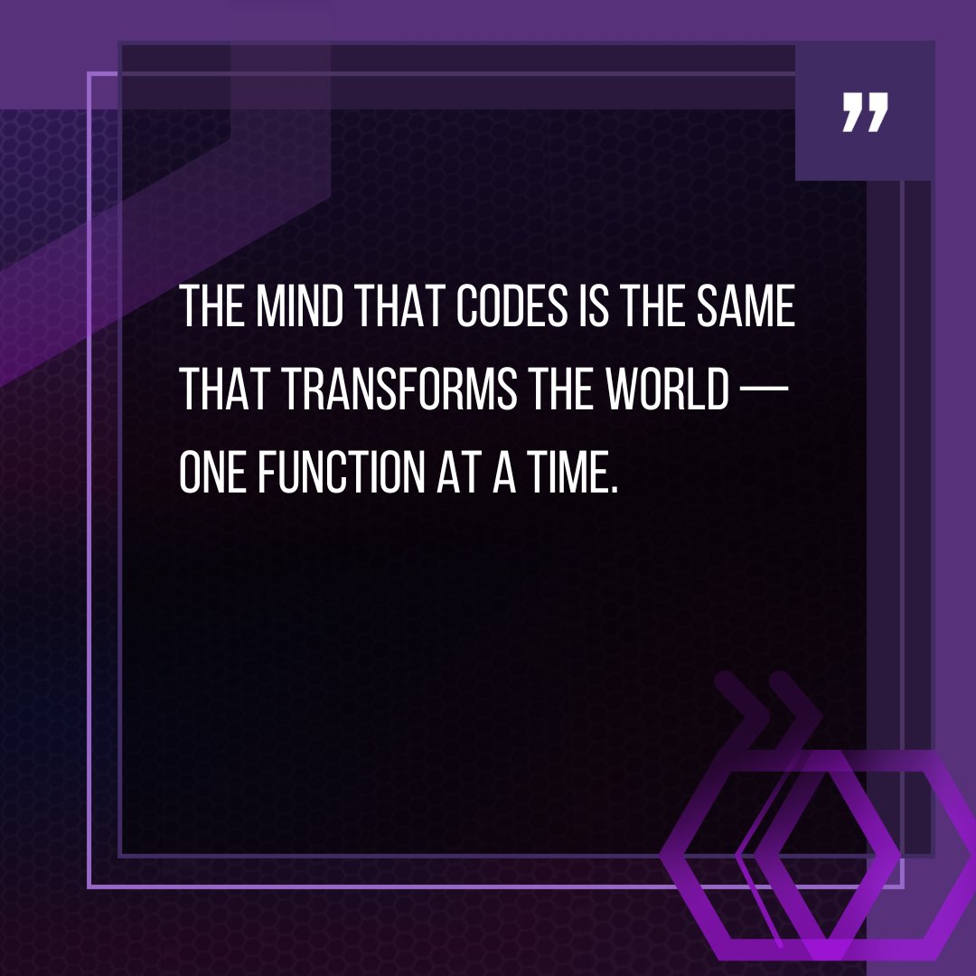 beecrowd_real's tweet image. Transformar o mundo começa com uma linha de código.
Qual função você está criando hoje? 🔥 🚀

Transforming the world starts with a single line of code.
What function are you creating today? 🔥🚀

#beecrowd #CodeForChange #TechForGood #DeveloperMindset #CodingLife