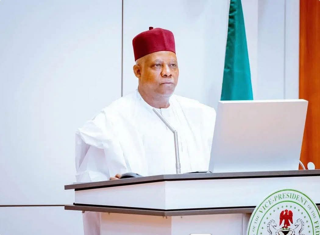 ShettimaDogo's tweet photo. “ @AlikoDangote he’s not an individual, he’s an institution, and he’s a leading light in Nigeria’s economic parliament. And how we treat this gentleman will determine how outsiders will judge us. If he had invested $10 billion in Microsoft, in Amazon, or in Google, he probably might be worth $70 to $80 billion by now.

“But he opted to invest in his country, and we owe it to future generations to jealously protect, promote, preserve, and protect the interests of this great Nigeria.

“I wish to call for caution, retrospection, and a deeper sense of patriotism from both labour and the organised private sector in defining and improving the relationship between labour and industry in the interest of maintaining our steadily improving economic fortunes.

“It’s not about holding the whole nation to ransom because of a minor labour dispute.

“Nigeria is greater than PENGASSAN. Nigeria is greater than each and every one of us. I’m not coming to you as a partisan.”

Vice President, @KashimSM