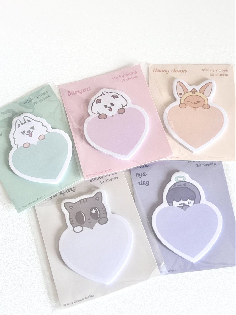 It’s Official! ✨ the One Dream Atelier webshop will finally open on Thursday, October 9th at 5 PM CEST

These adorable sticky notes will be part of the first drop — make sure to grab yours before they’re gone! 📝♡