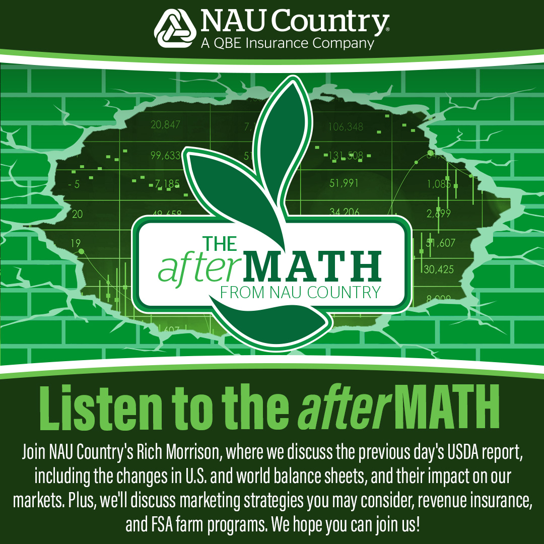 NAU Country’s Rich Morrison holds a monthly webinar recapping the USDA report and agricultural news you can use. The next afterMATH webinar is Friday, October 10, 2025. Register at naucountry.com/commodity/port….
#Agriculture #GrainMarket #afterMATH