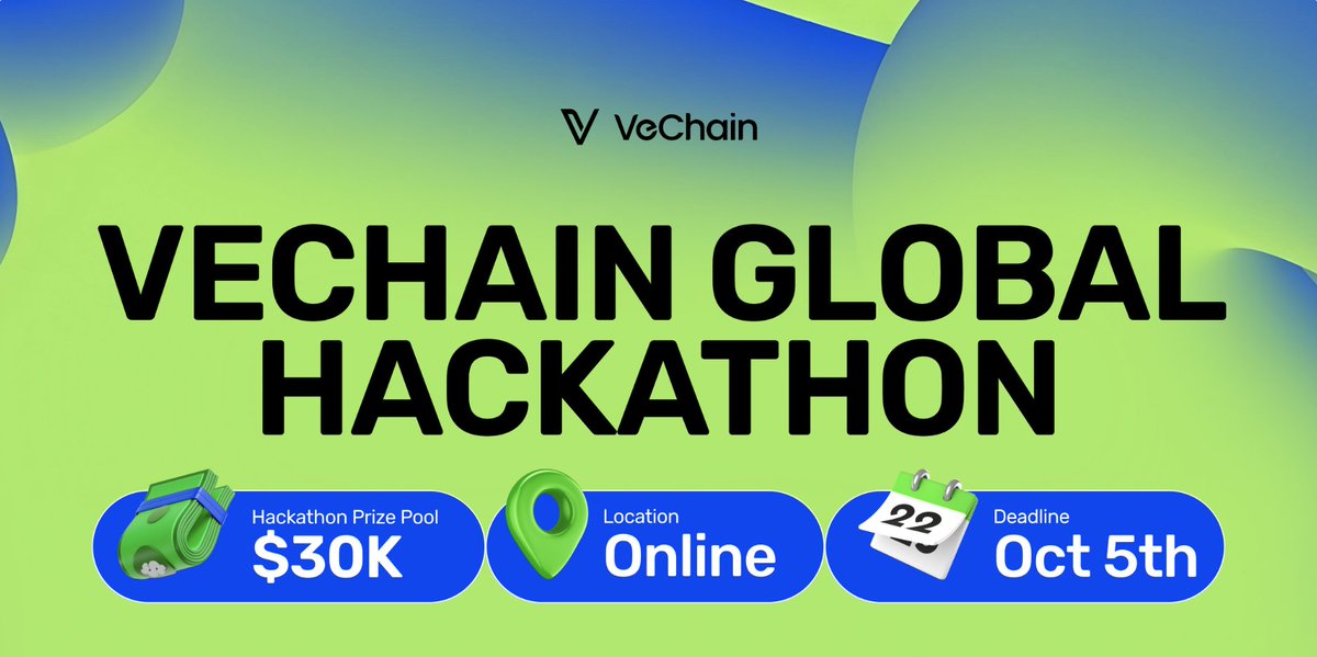 Submissions for the VeChain Global Hackathon are CLOSED!

A massive thanks to all who built and contributed. With 119 hackers partaking and 63 projects submitted, now we move on to the hard part: Judging.

Follow <a href="/VechainBuilders/">VeChain Builders</a> and stay tuned for follow up details! $VET