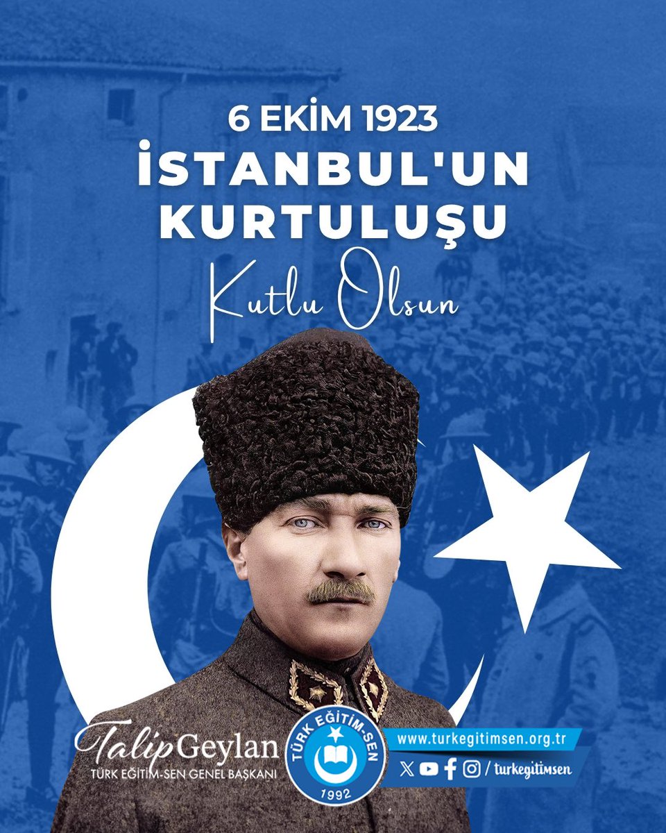 İstanbul’un Kurtuluşu Kutlu Olsun