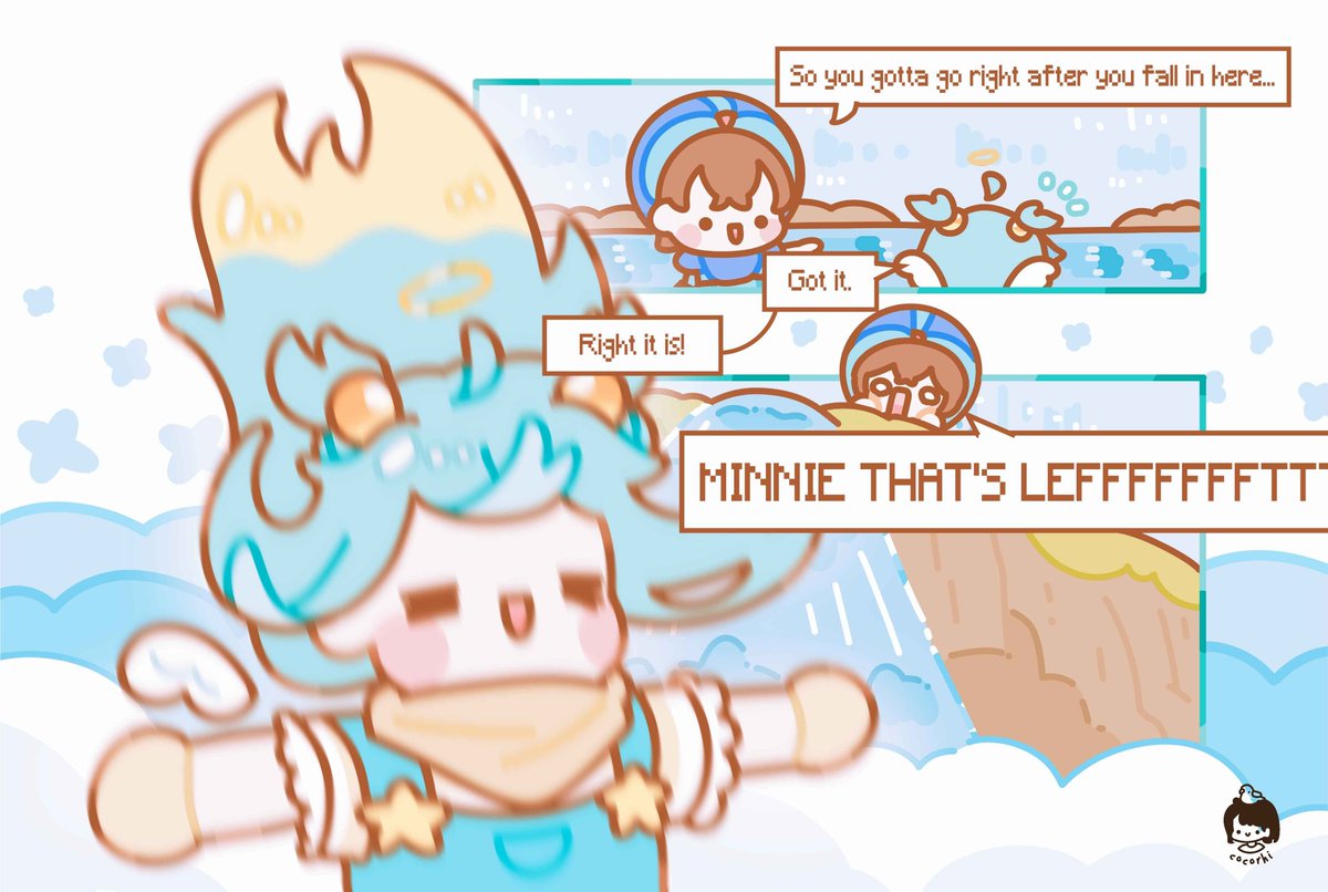 Noted...  CHAT! Never trust <a href="/Minnieful1/">Minnieful the lowest ranking angel 🩵🪽</a> if she ever gives us map directions in game AND irl.
